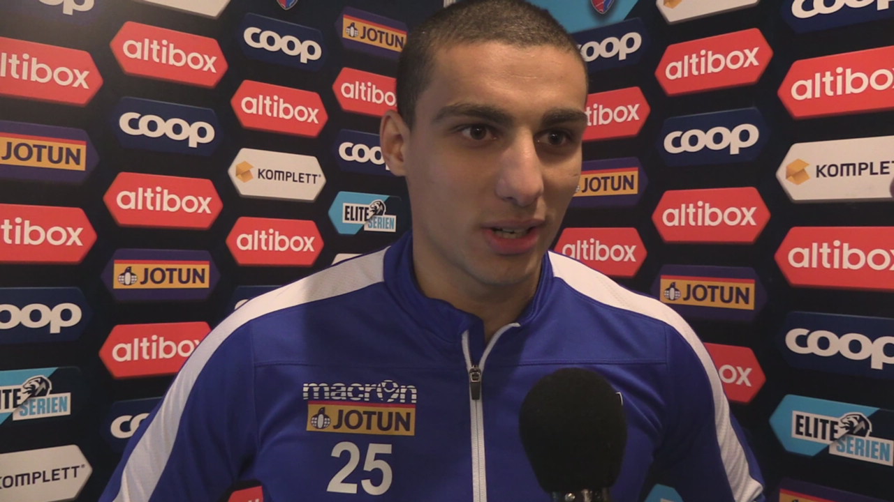 Ofkir etter sitt første mål for klubben